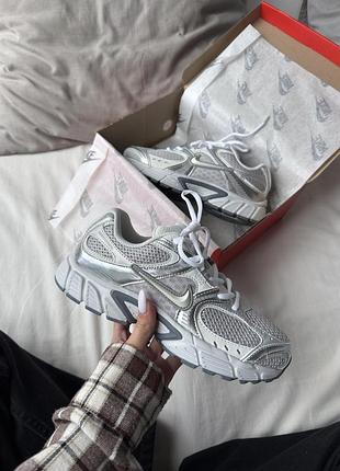 Кросівки nike v5 pnr white silver жіночі/чоловічі | спортивні кросівки