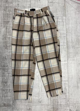 Картаті штани asos (w30, l30) жіночі розмір м