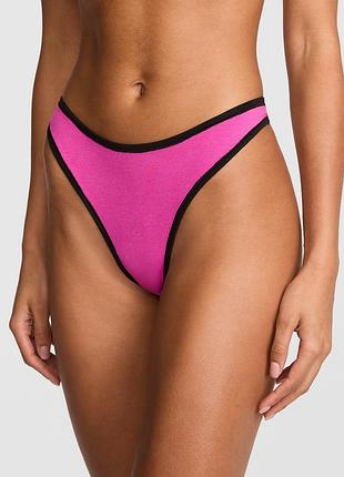 Яскраві трусики victoria’s secret pink оригінал спортивні стрингі стринги i am toxic