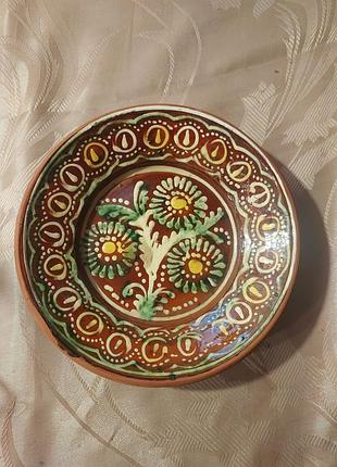 Тарелка косивская керамика