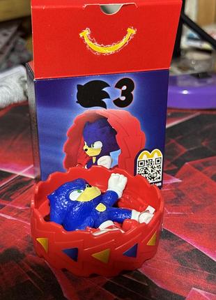 Mcdonalds happy meal 2024 sonic the hedgehog їжак сонік