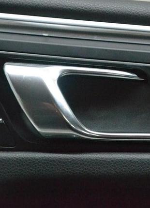 Кнопки пам'яті сидіння переднього правого porsche macan 15-21 чорні з хром