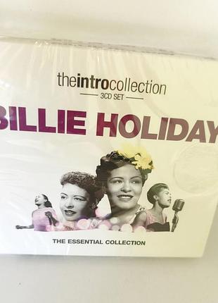 Подарочный набор из трех cd billie holiday the essential collection