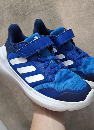 Кросівки дитячі adidas tensaur run 3.0 ie5989, розмір 34, устілка 22 см,  сині, для хлопчика