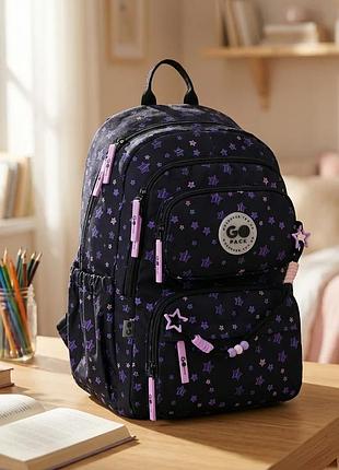 Рюкзак gopack education go26-120m-1 stars + олівці kite 18кол.