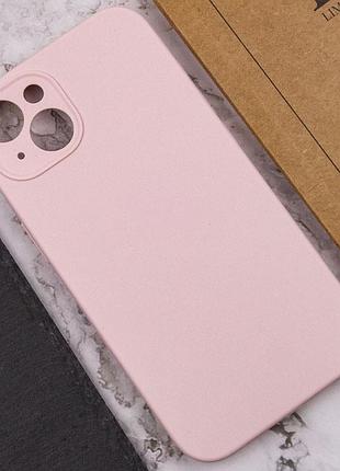 Чехол silk full camera protective (aa) no logo для apple iphone 15 (6.1") розовый / chalk pink 5