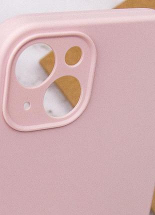 Чехол silk full camera protective (aa) no logo для apple iphone 15 (6.1") розовый / chalk pink 6