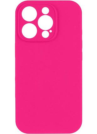 Чехол silk full camera protective (aa) no logo для apple iphone 16 pro max (6.9") розовый / barbie pink 2