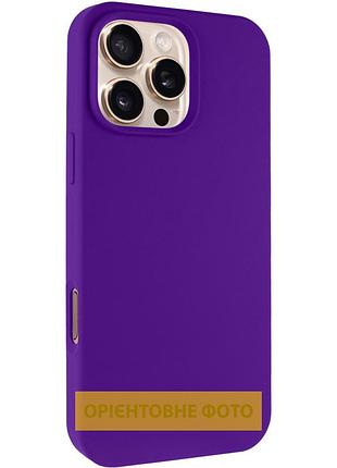 Чехол silk full protective (aa) no logo для apple iphone 17 (6.3") фиолетовый / ultra violet