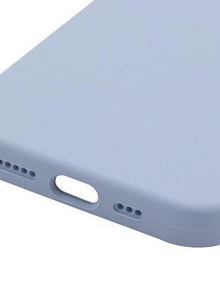 Чехол silk full camera protective (aa) no logo для apple iphone 16 pro (6.3") голубой / lilac blue 5