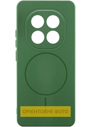 Чехол silicone cover lakshmi full camera (aa) with magnetic fit для xiaomi redmi a7 pro 4g /poco c81 зеленый / dark green