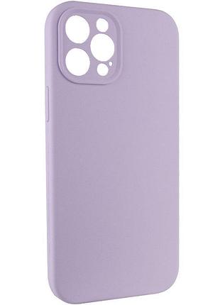 Чехол silk full camera protective (aa) no logo для apple iphone 12 pro (6.1") сиреневый / lilac 2