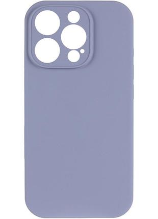 Чехол silk full camera protective (aa) no logo для apple iphone 14 pro max (6.7") серый / lavender gray 2