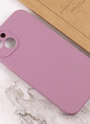 Чехол silk full camera protective (aa) no logo для apple iphone 15 (6.1") лиловый / lilac pride 3