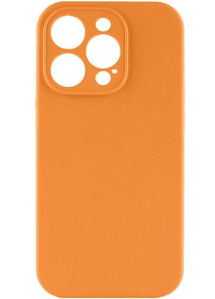 Чохол silk full camera protective (aa) no logo для apple iphone 16 pro max (6.9") помаранчевий / orange