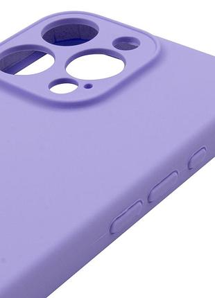 Чехол silk full camera protective (aa) no logo для apple iphone 16 pro max (6.9") сиреневый / dasheen 4