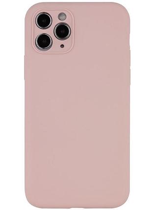 Чехол silk full camera protective (aa) no logo для apple iphone 12 pro (6.1") розовый / pink sand
