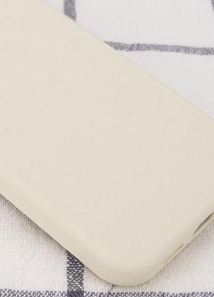 Чехол silk full protective (aa) no logo для apple iphone 14 pro max (6.7") бежевый / antique white 3