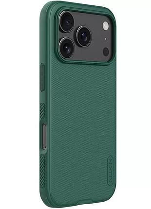 Чохол nillkin matte pro для apple iphone 17 pro (6.3") зелений / deep green