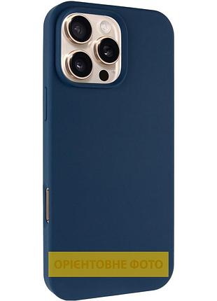 Чехол silk full protective (aa) no logo для apple iphone 17 air (6.5") синий / blue jay