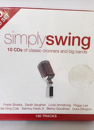 Коллекционный набор из 10 cd-дисков simply swing