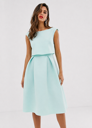 Нарядное платье из непрена asos disign