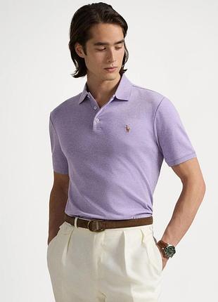 Котонова футболка поло polo ralph lauren