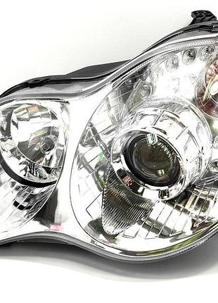 Фара джили ск, geely ck-2 левая электр. корректор 1017001026