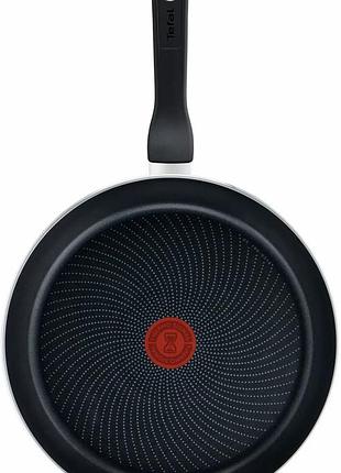 Сковорода tefal generous cook 28 см c2770653 с титановым антипригарным слоем