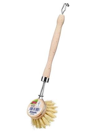Щетка profissimo nature holzspülbürste с деревянной ручкой для посуды, 1 шт