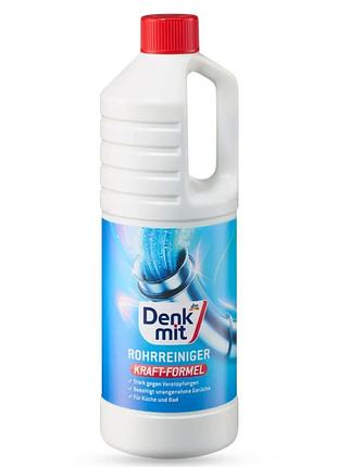 Жидкость для растворения засоров denkmit 1 л