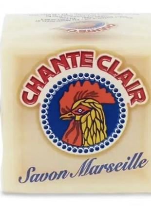 Хозяйственное классическое марсельское мыло chante clair savon marseille для стирки белья, 250 г