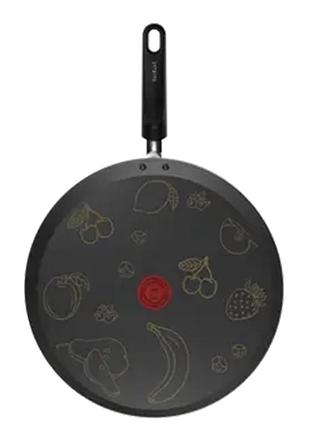 Tefal galettiere сковорода 34 см модель b7049702 з титановим покриттям