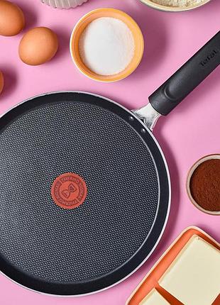 Tefal easy cook & clean сковорода модель b5549712 з титановим покриттям
