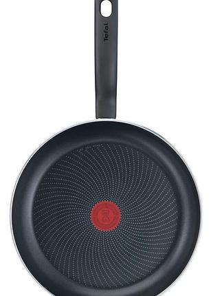 Tefal start'easy сковорода 28 см модель c2690622 с титановым антипригарным покрытием