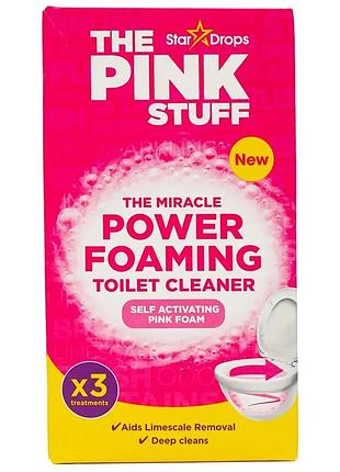 Порошок для чищення унітаза the pink stuff 3*100 г