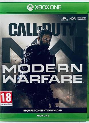 Call of duty modern warfare, б/в, англійська версія - диск для xbox one