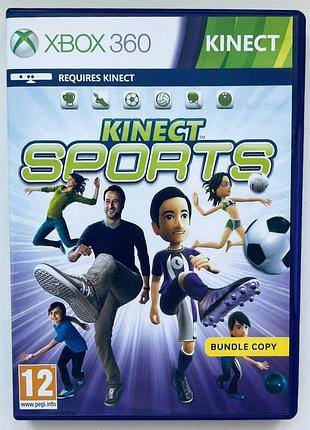 Kinect sports bundle c-py, б/у, русская версия - диск для xbox 360