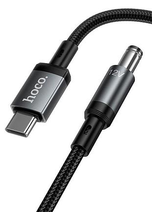 Кабель usb для роутера hoco x129 dvantage charging cable type-c to dc 12v 5.5x2.1 мм black