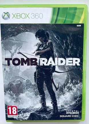 Tomb raider, б/у, английская версия - диск для xbox 360