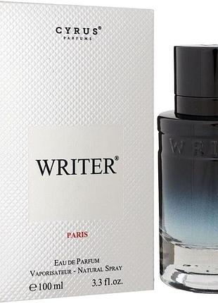 Парфумированая вода для мужчин paris bleu writer 100 мл