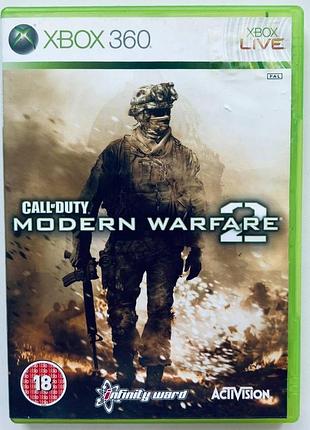 Call of duty modern warfare 2, б/в, англійська версія - диск для xbox 360