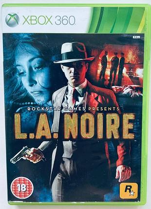 L.a.noire, б/у, английская версия - диск для xbox 360
