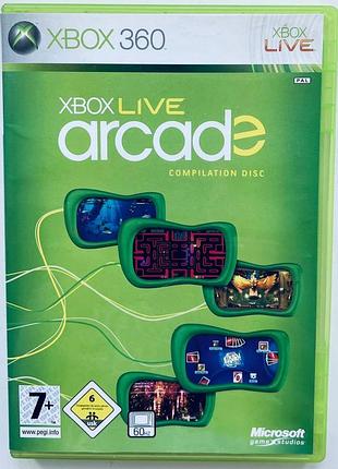 Xbox live arcade, б/у, русские субтитры - диск для xbox 360