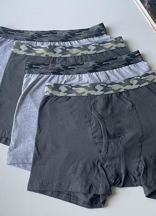 4 шт набір боксерів труси чоловічі primark