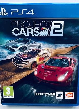 Project cars 2, б/в, російські субтитри - диск для playstation 4