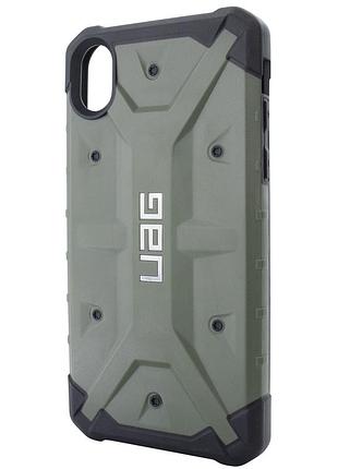 Чохол uag для iphone x/xs зелений ударостійкий захисний аксесуар для надійного захисту телефона