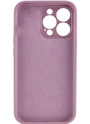 Силиконовый чехол silicone silk full camera protective (aa) no logo для iphone 16 pro max (айфон 16 про макс ), матовая накладка 2