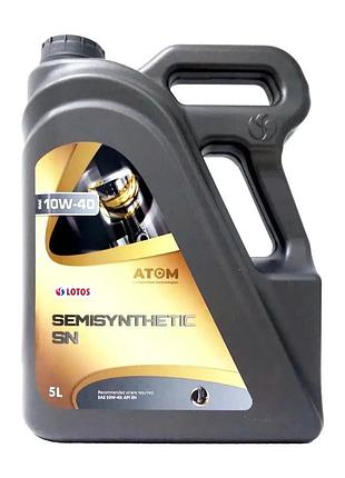 Моторное масло lotos atom 10w-40 (5л)