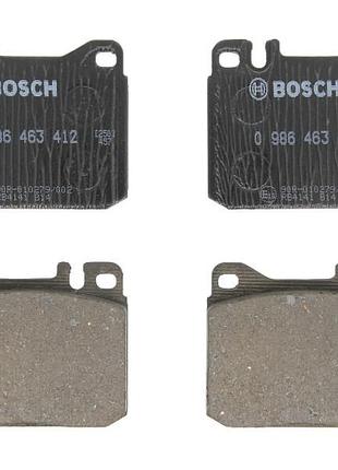 Комплект гальмівних колодок передні bosch 986463412 mercedes 123 (c123), 123 t-model (s123), 123 (w123), s (c126)